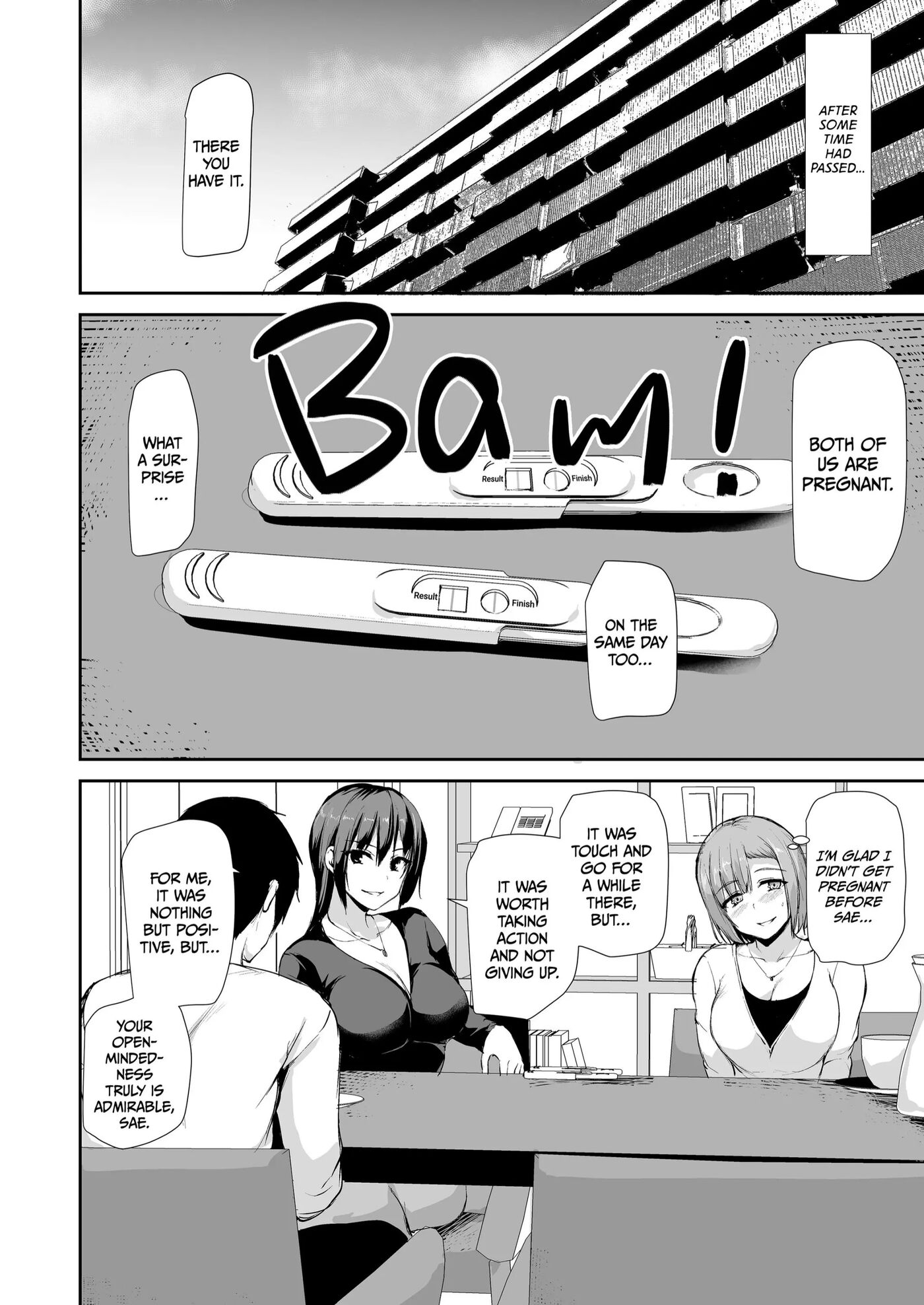 I Can't Get It Up Without Two Pairs Of Big Breasts, So My Wife Brought Her Friend! Chapter 1000 Page 201